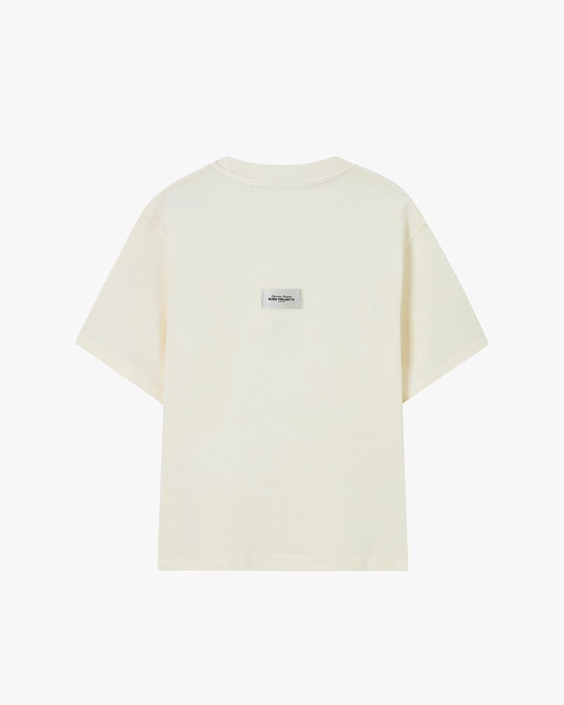 Nude Project Origins T-shirt Cream | US-01645BEWH