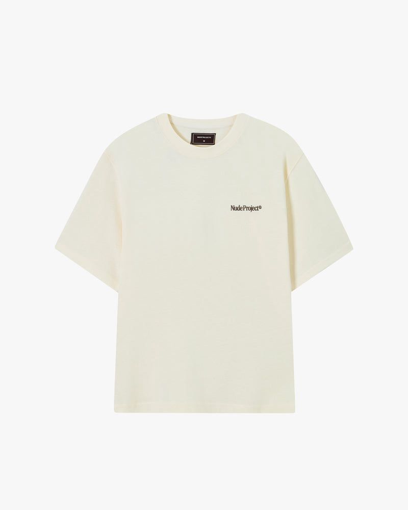 Nude Project Origins T-shirt Cream | US-01645BEWH