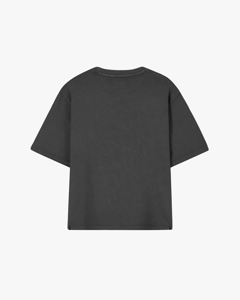 Nude Project Perfect Boxy T-shirt Dark Grey | US-48209OPJF