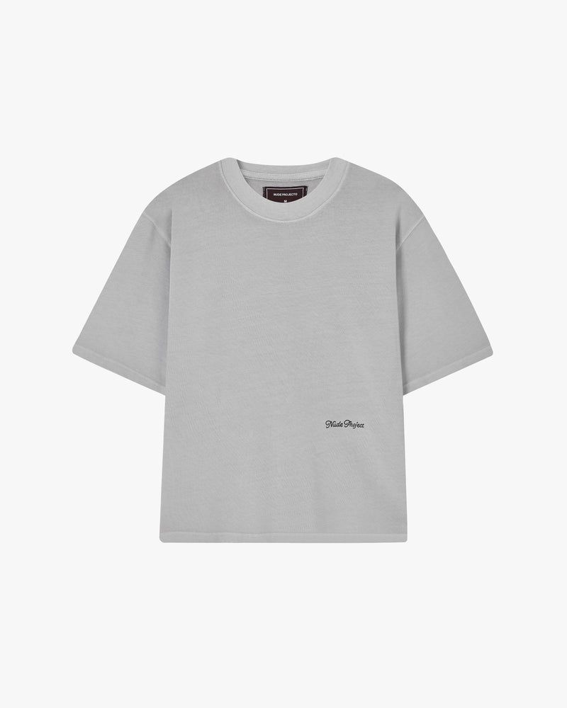 Nude Project Perfect Boxy T-shirt Grey | US-04516DTBX