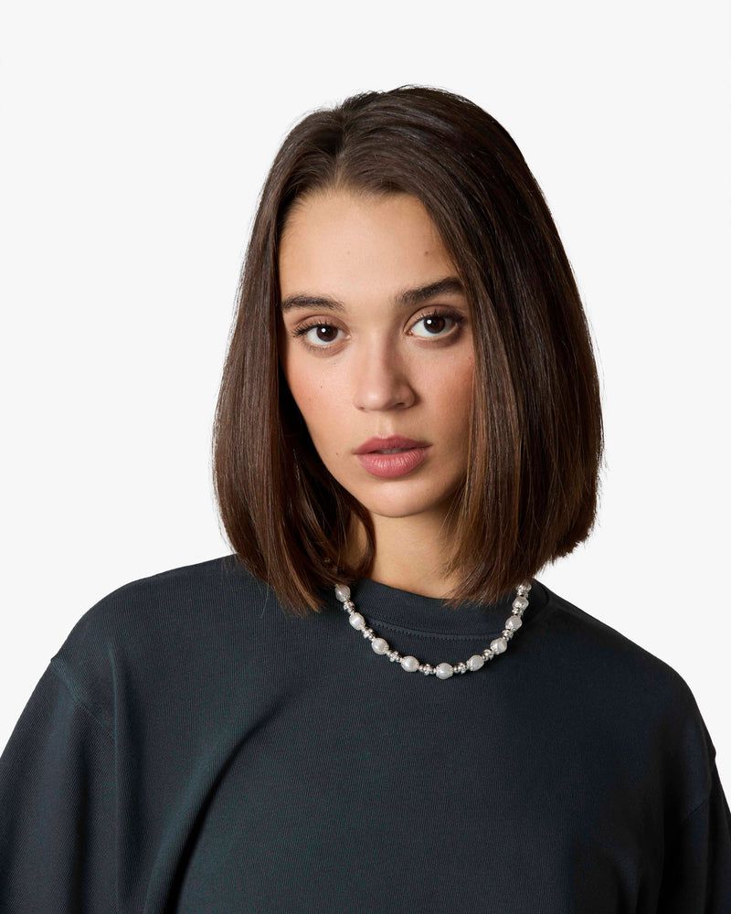 Nude Project Perli Necklace Silver | US-84167TRBD