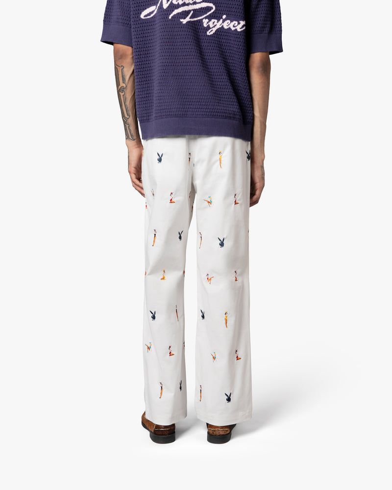 Nude Project Pin-up Tailoring Pants White | US-75268ORCT