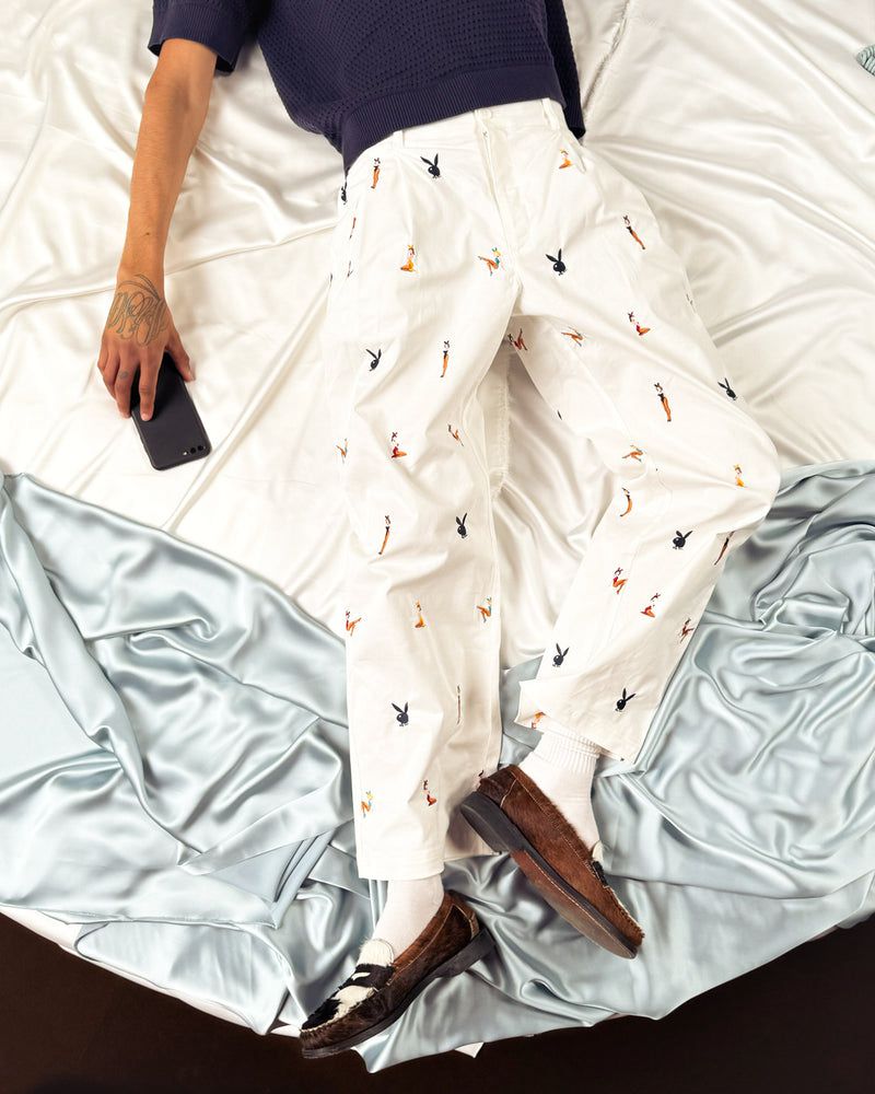 Nude Project Pin-up Tailoring Pants White | US-75268ORCT