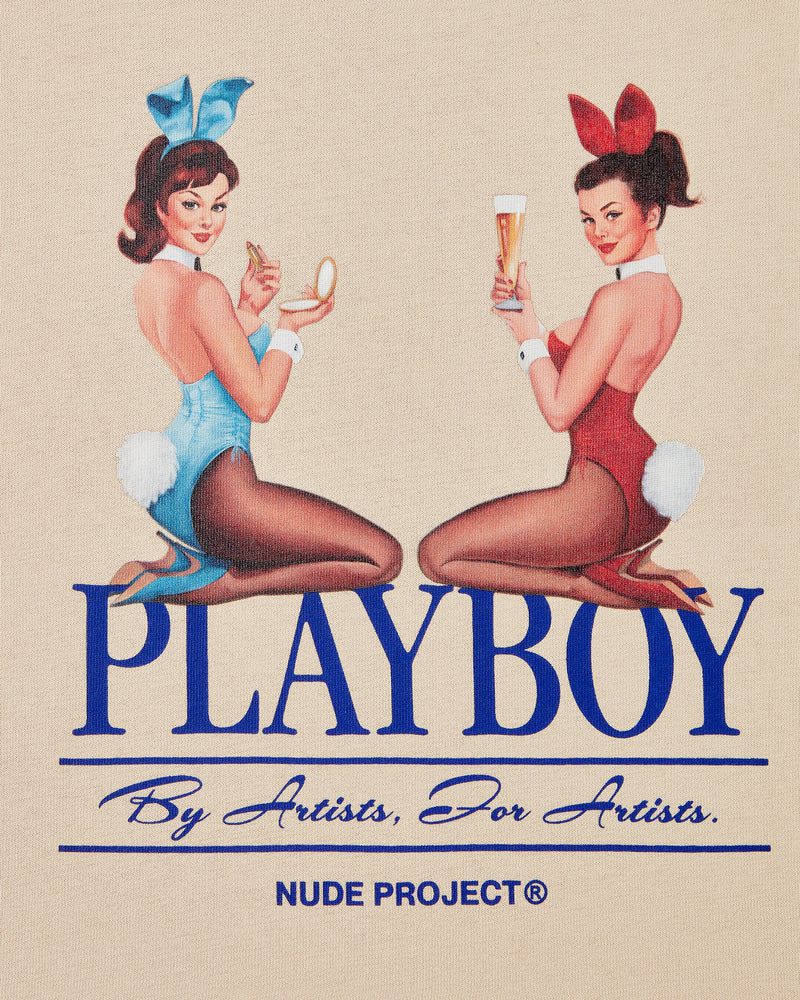 Nude Project Pin-up T-shirt Beige | US-04785QZLU