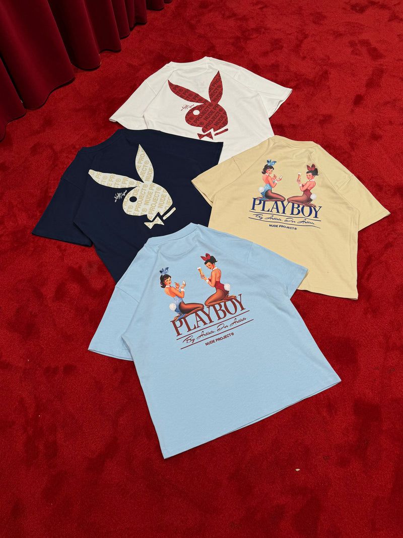 Nude Project Pin-up T-shirt Beige | US-04785QZLU