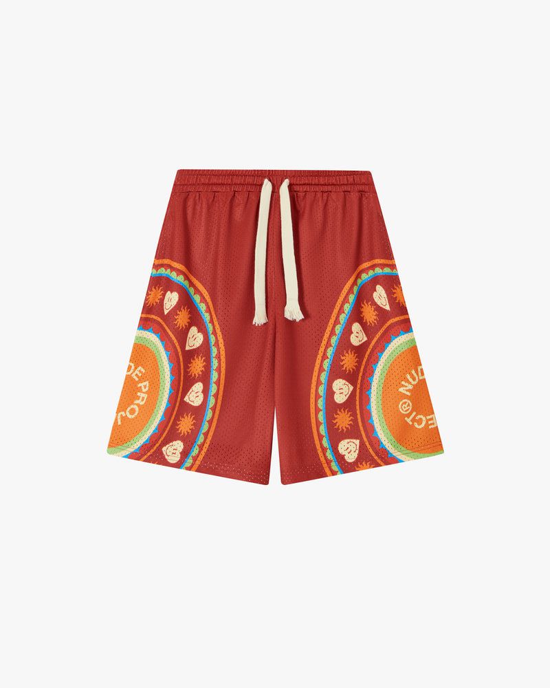 Nude Project Rich Shorts Red / Orange | US-31860TFXY