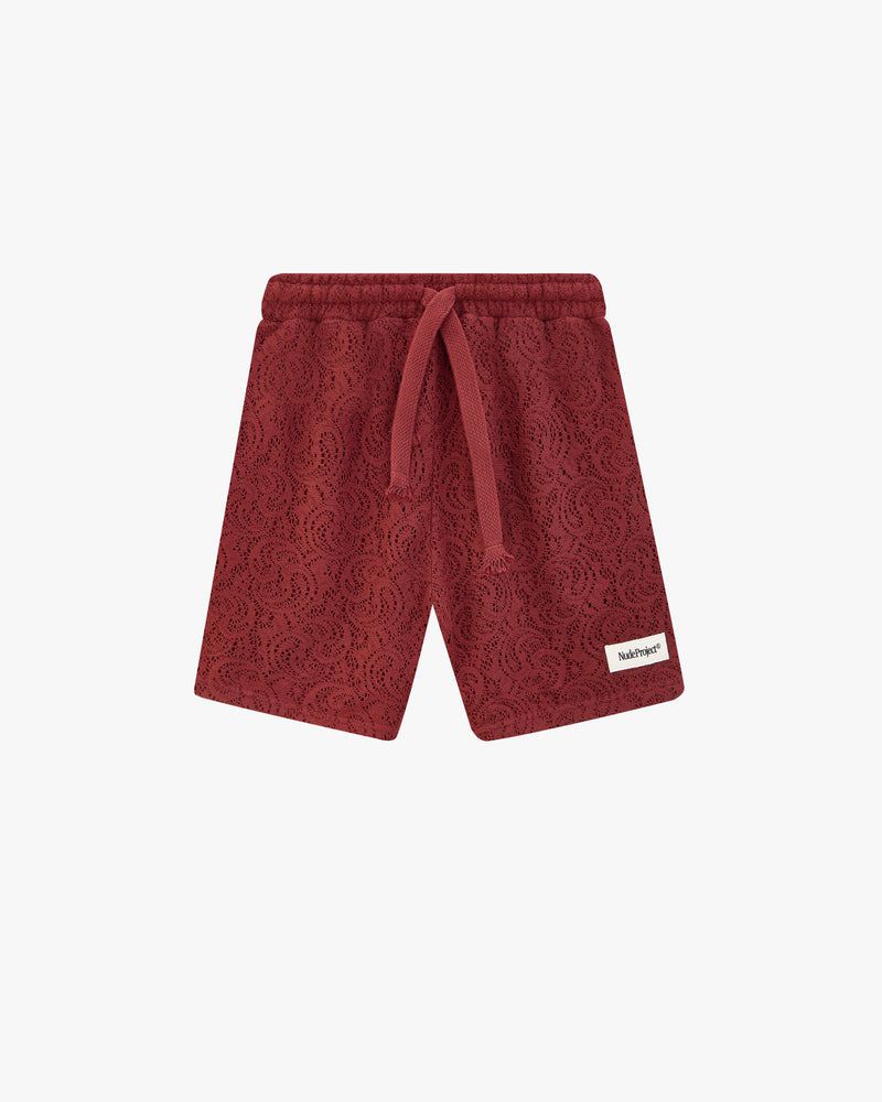 Nude Project Romantica Shorts Red | US-09823EVUC