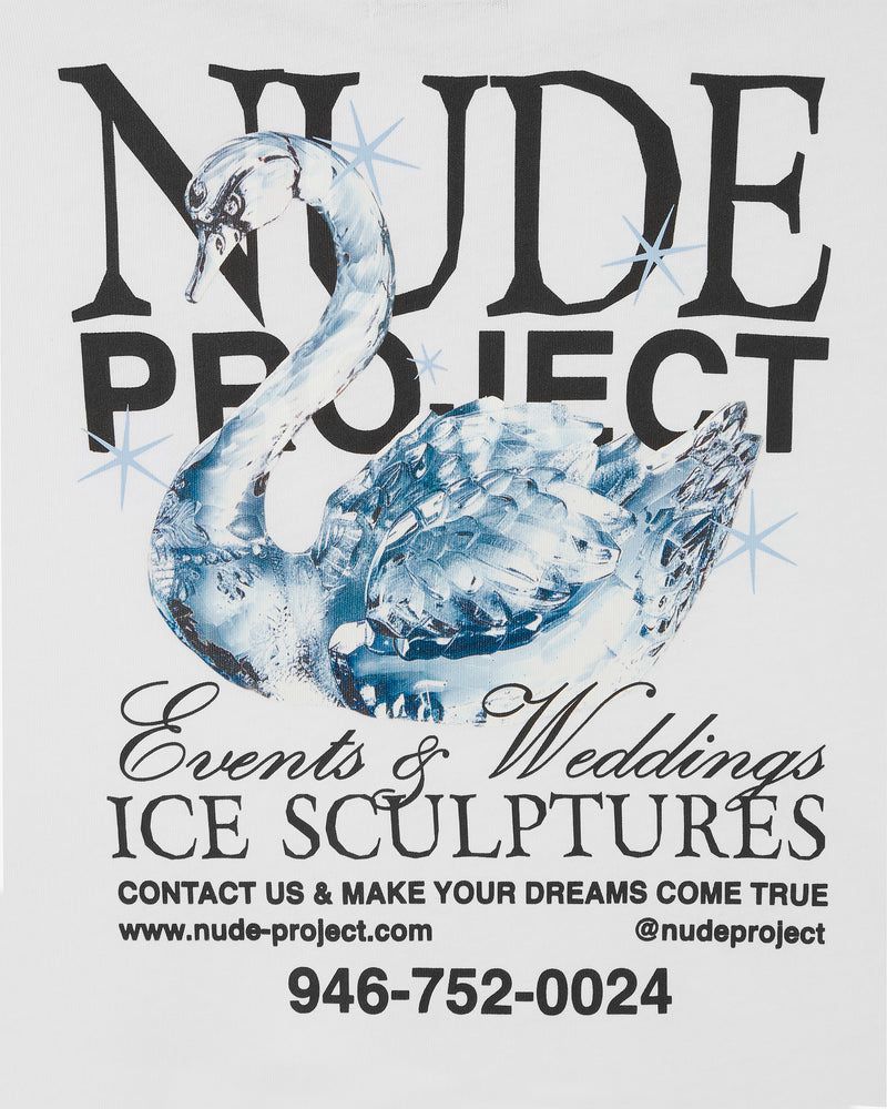 Nude Project Sculpture T-shirt White | US-06834RPOG