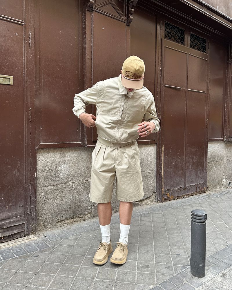 Nude Project Tailoring Shorts Beige | US-98036RSYC