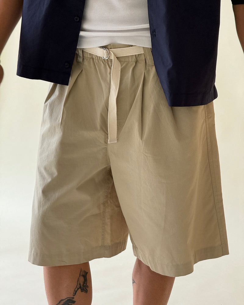 Nude Project Tailoring Shorts Beige | US-98036RSYC