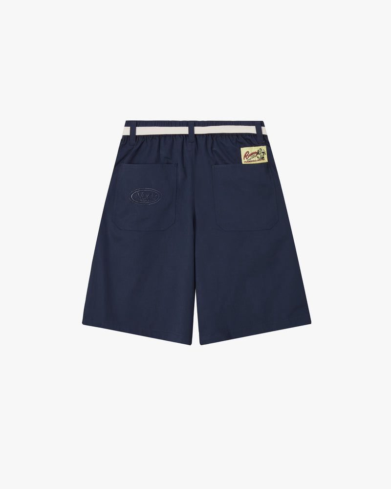 Nude Project Tailoring Shorts Navy | US-67349FBHG