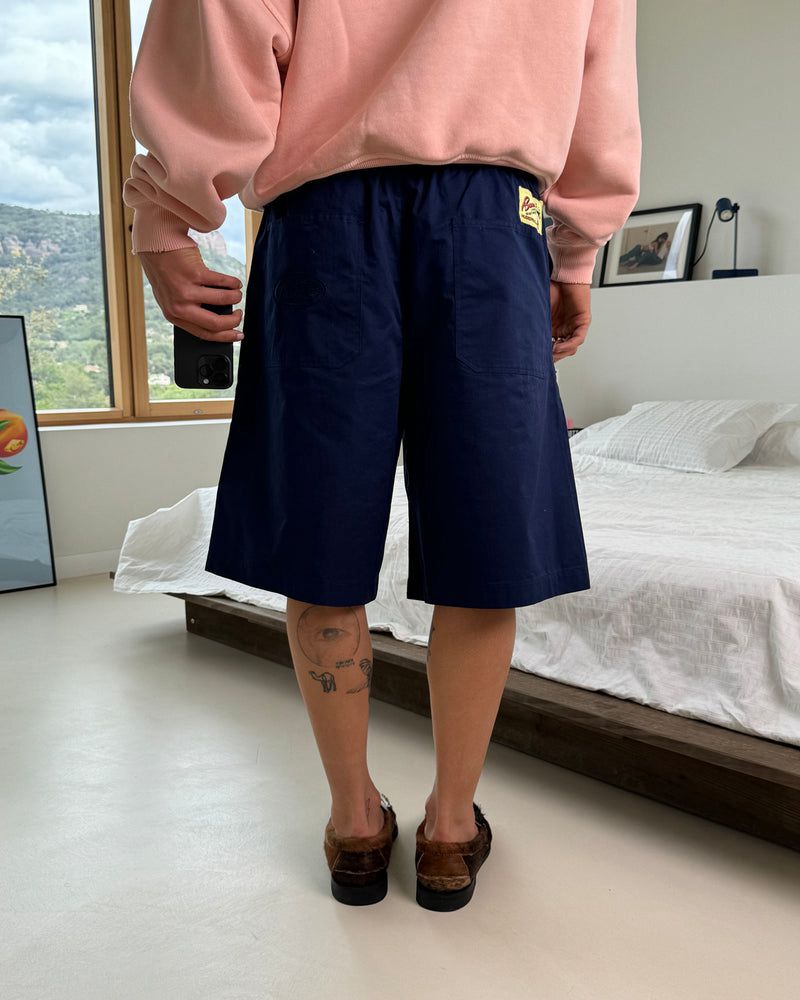 Nude Project Tailoring Shorts Navy | US-67349FBHG