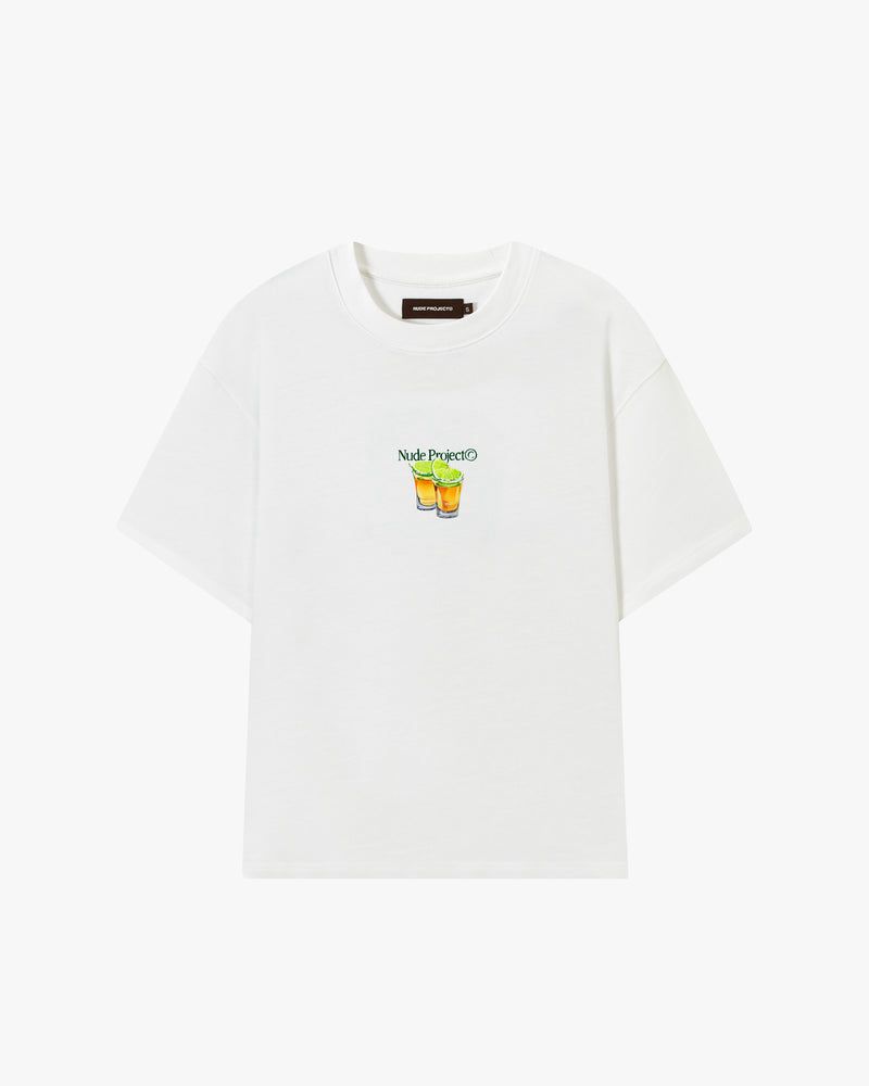 Nude Project Tequila T-shirt White | US-12473VYMG