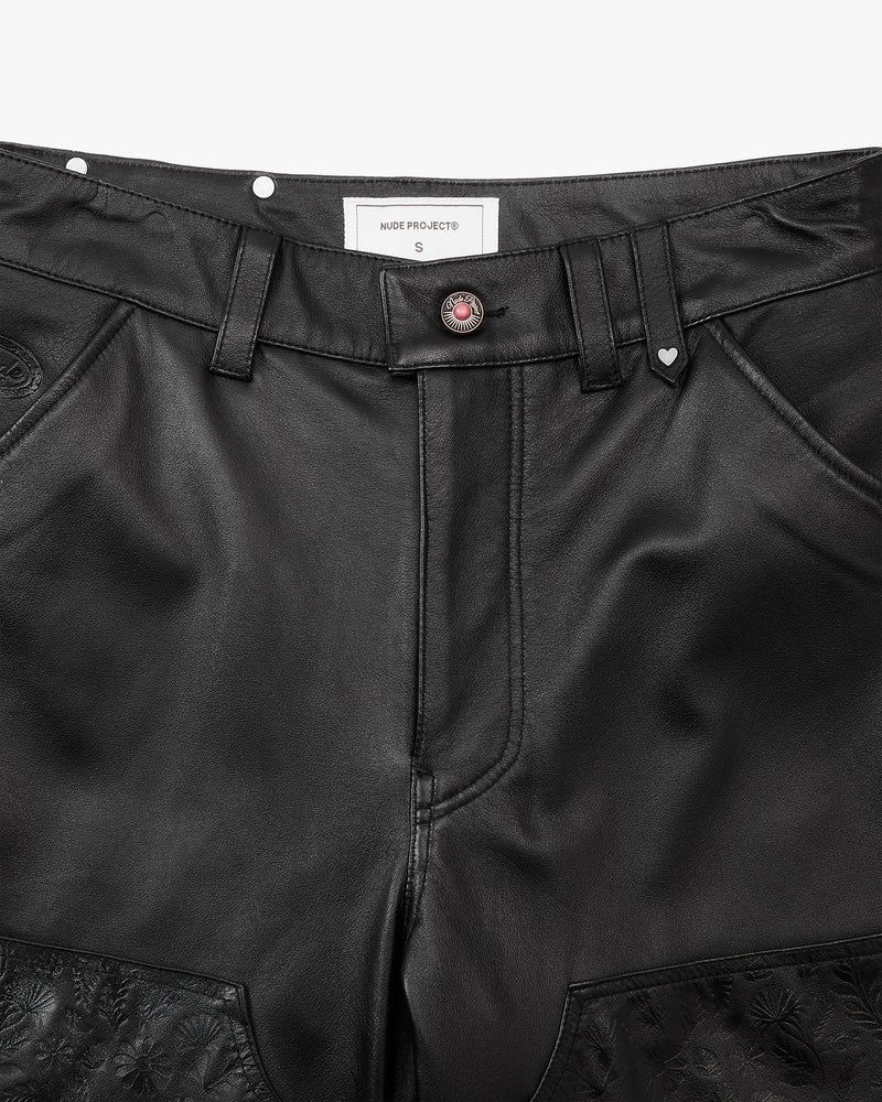 Nude Project The Leather Pants Black | US-07395CVXU