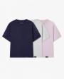 Navy / Grey / Light Purple